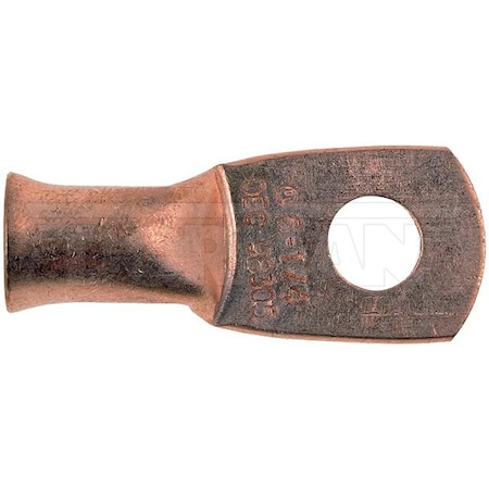 Motormite 6 Gauge 1/4 In Copper Ring Lugs Electrical Wiri, 86168 86168